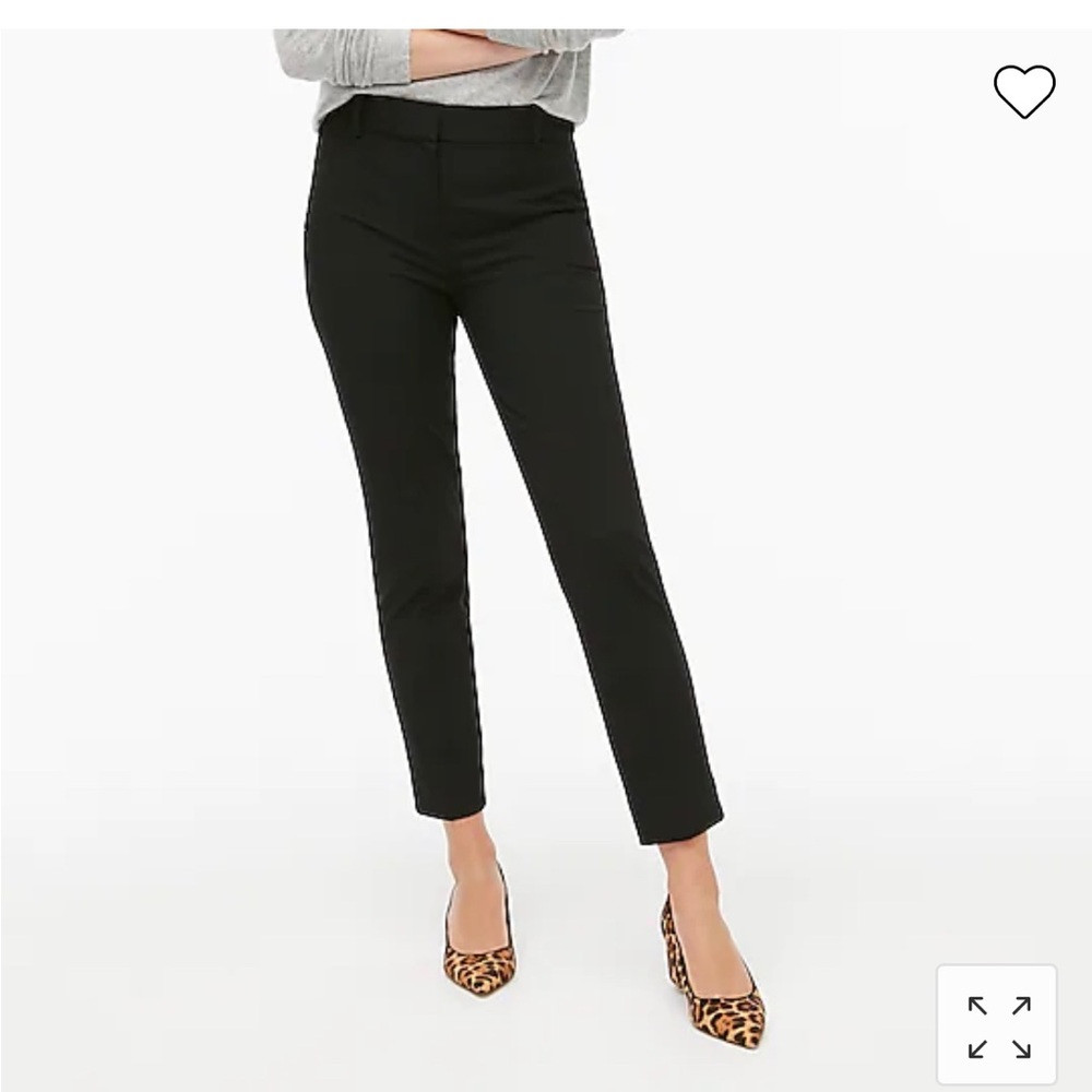 NWOT Jcrew Slim, Cropped, Ruby Pant, Stretch Twill